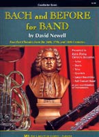 Bach and Before for Band Score band method book cover Thumbnail